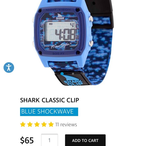 Freestyle Shark Clip Surf Watch main image 4